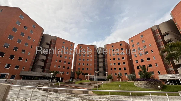 Modern apartment building exterior view