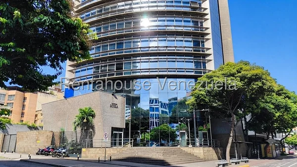 Modern apartment building exterior view