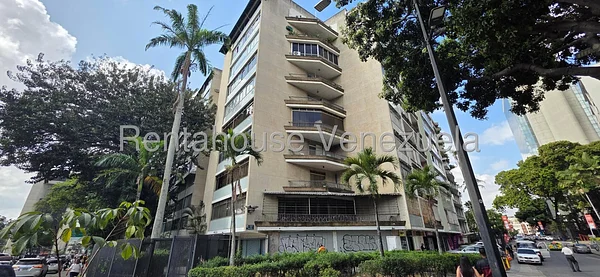 Modern apartment building exterior view