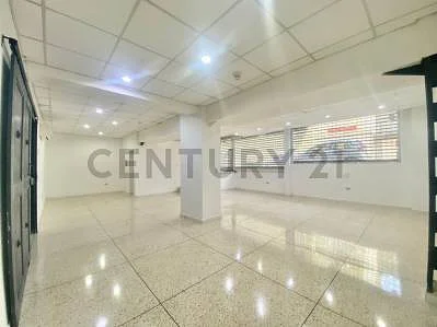 Reception desk and waiting area