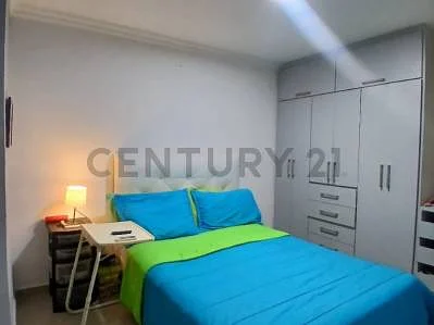 Master bedroom with balcony