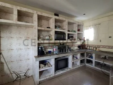 Dining area with table