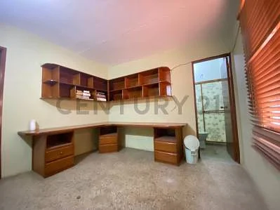 Dining area with table