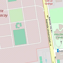 Covered parking space