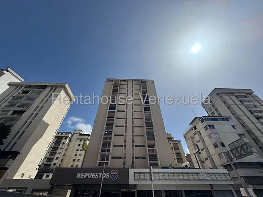 Modern apartment building exterior view