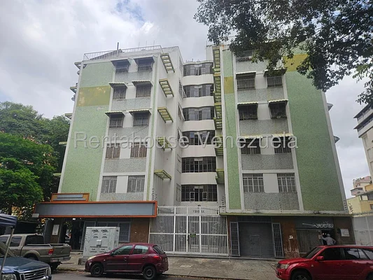 Modern apartment building exterior view