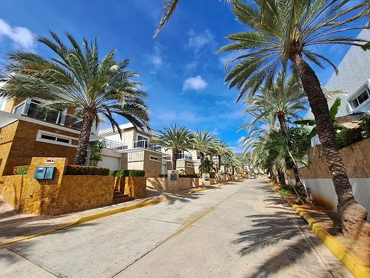Master bathroom with double sinks