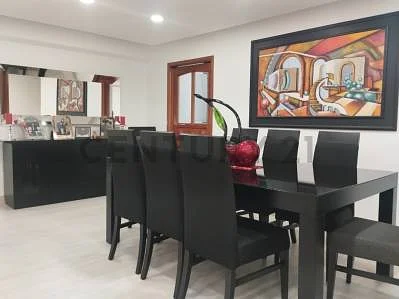 Open kitchen with island