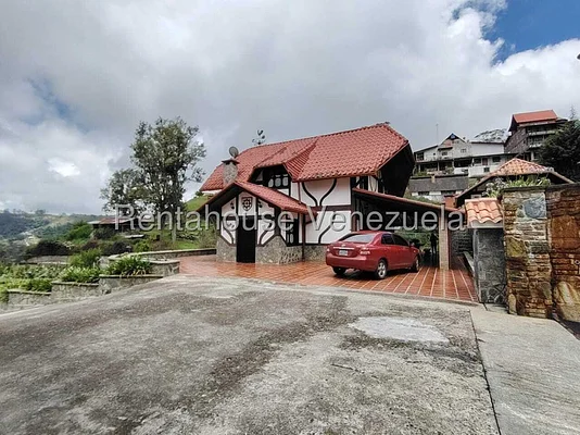 Front view of two-story house