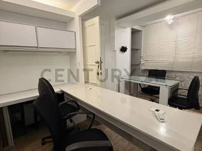 Dining area with table