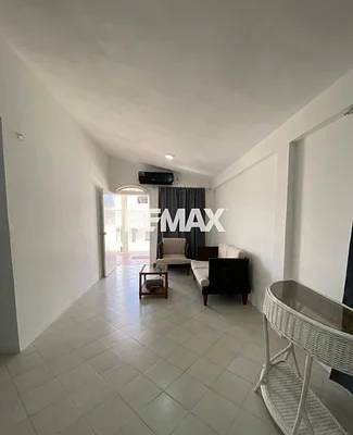Dining area with table