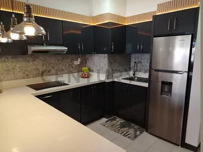 Kitchen counter and sink