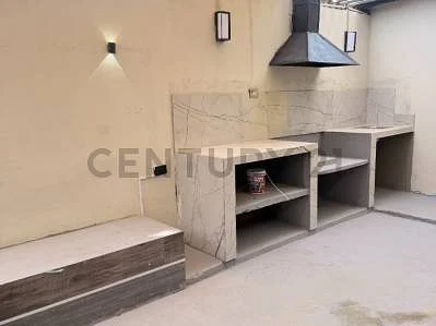 Dining area with table