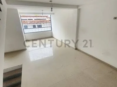 Dining area with table set