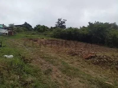 Aerial view of land parcel