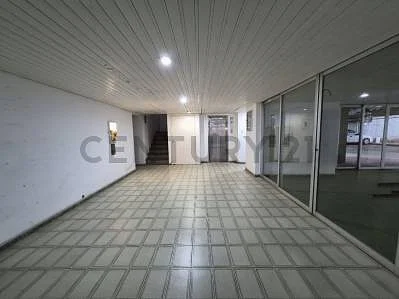 Dining area with table