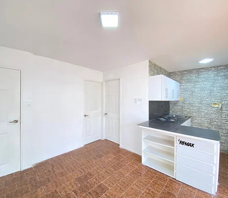 Two-car garage interior