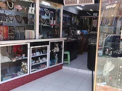 Open office workspace area