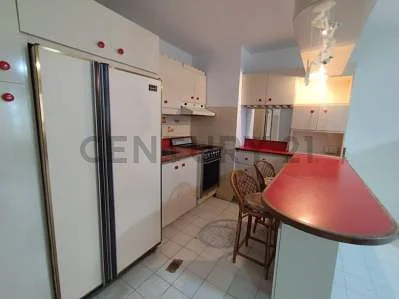 Dining area with table