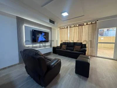 Dining area with table