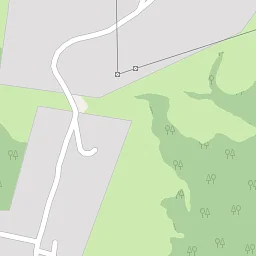 Edge of property boundary