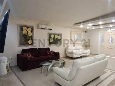 Dining area with table