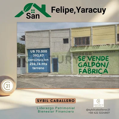 Sale of warehouse in Centro San Felipe, San Felipe, San Felipe, Yaracuy