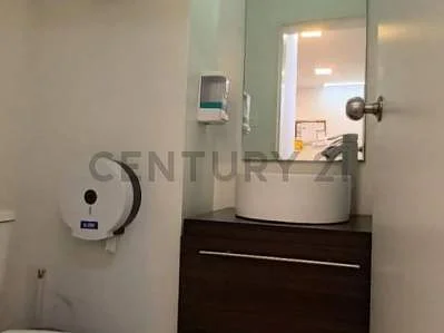Bathroom with double vanity