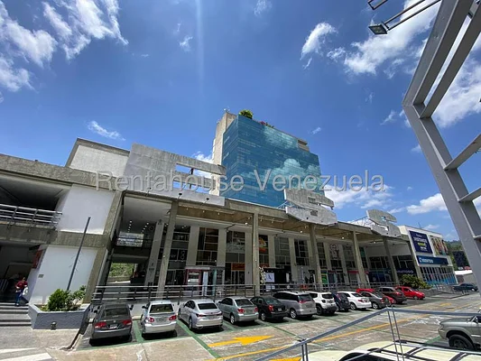 Commercial building exterior view