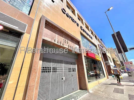 Commercial building exterior view