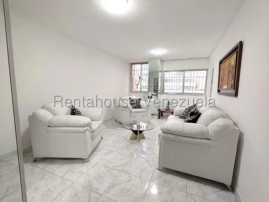 Bright open living room interior