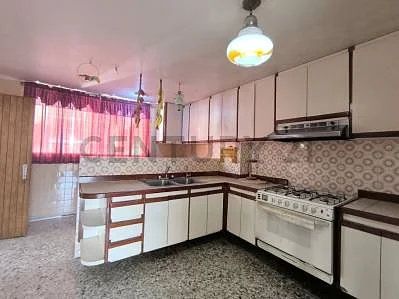 Dining area with table