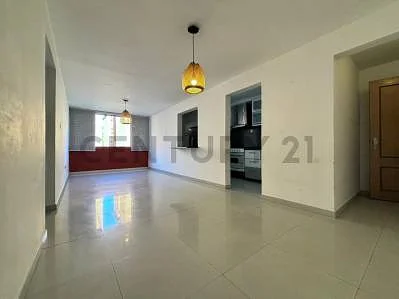 Living room with natural light