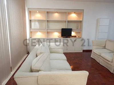 Dining area with table