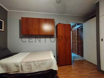 Cozy bedroom with closet