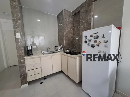 Kitchen counter and cabinets