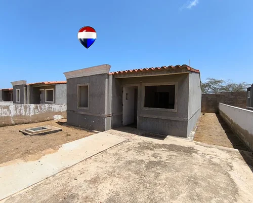 Front view of modern home