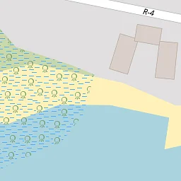 Ground level land detail
