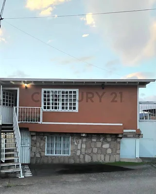 Modern apartment building exterior view