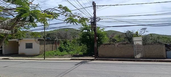 Wide open land plot