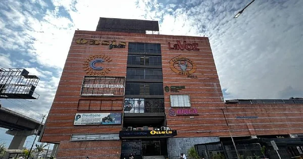 Modern condo exterior facade