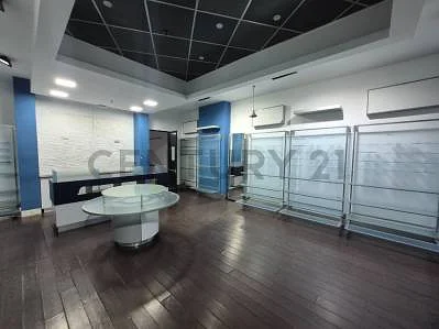 Professional reception desk area