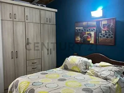 Master bedroom with large bed
