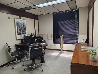 Dining area with table