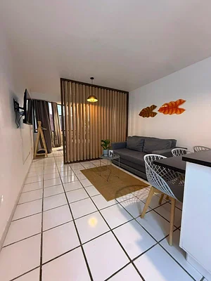 Bedroom with window view