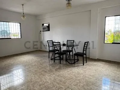Master bedroom with large windows