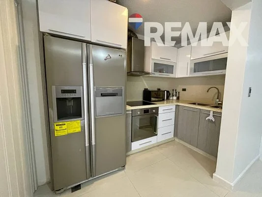Kitchen counter and appliances