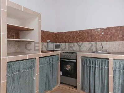 Contemporary kitchen with island