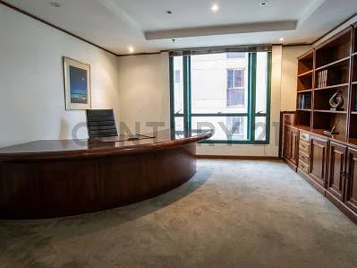 Private office interior view