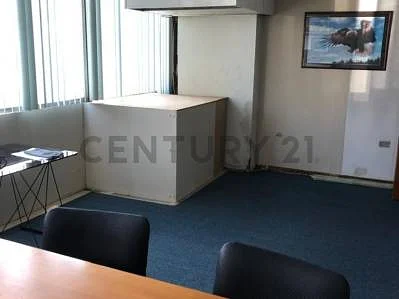 Open office workspace